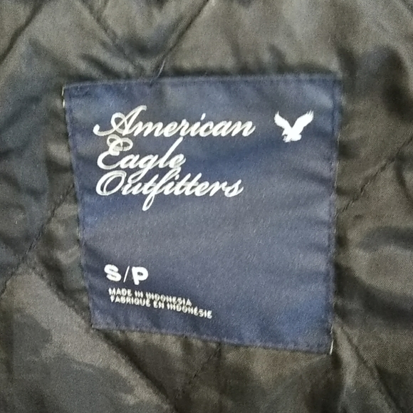 American Eagle checkard board jacket size S - Picture 7 of 9